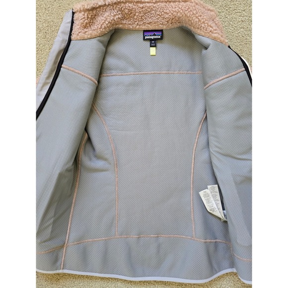 Patagonia Classic Retro-X Jacket Shroom Taupe Windproof Outdoor Fuzzy Coat XS - Picture 5 of 8